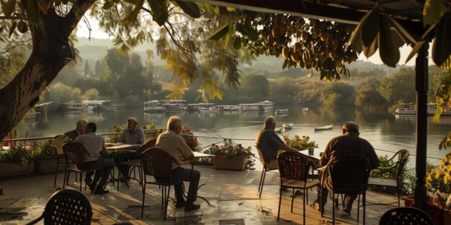 A nature Inspired Restaurant 